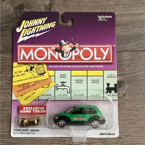 Johnny Lightning Monopoly North Carolina Chrysler PT Cruiser New 2002